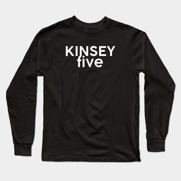 Kinsey Five Long Sleeve T-Shirt by TheGentlemanPeacock